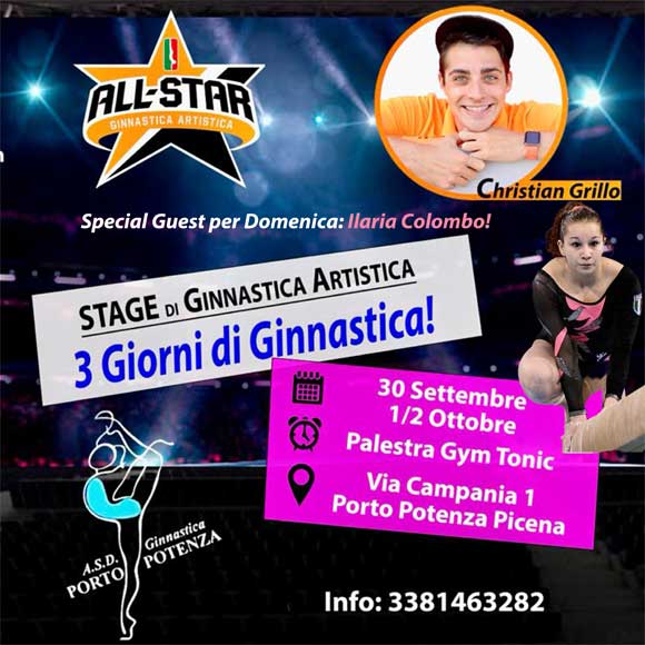 Tre giorni di ginnastica