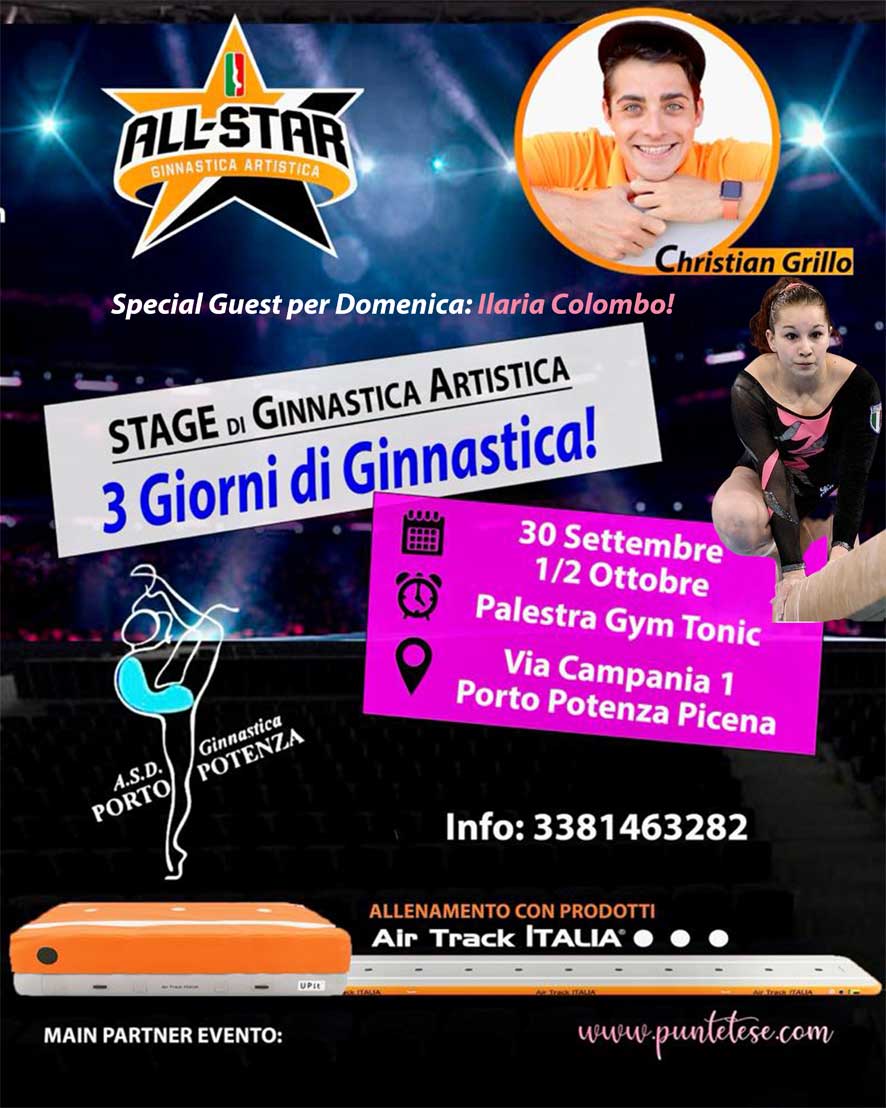 Tre giorni di ginnastica