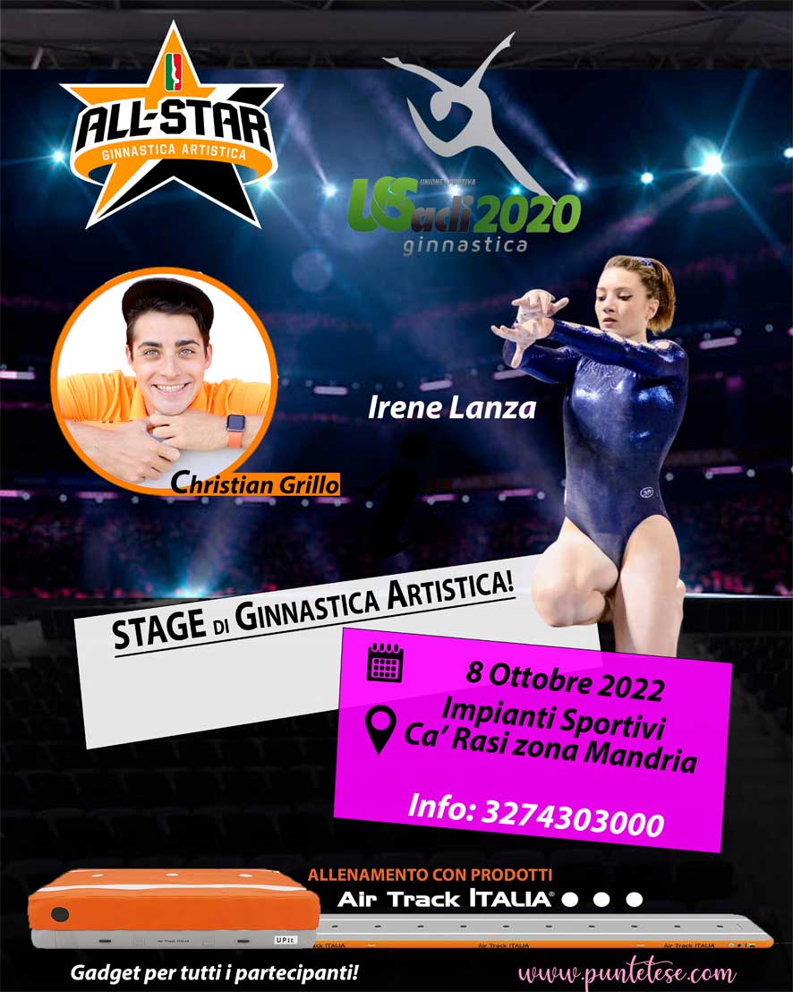 Stage di Ginnastica Artistica con Irene Lanza