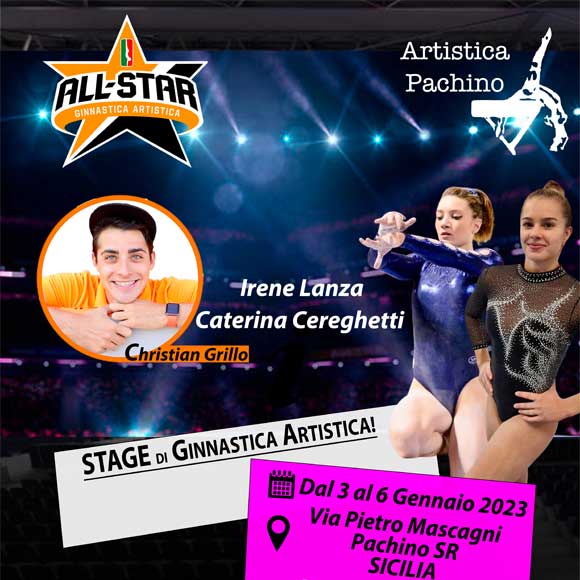 Stage di Ginnastica Artistica a Pachino