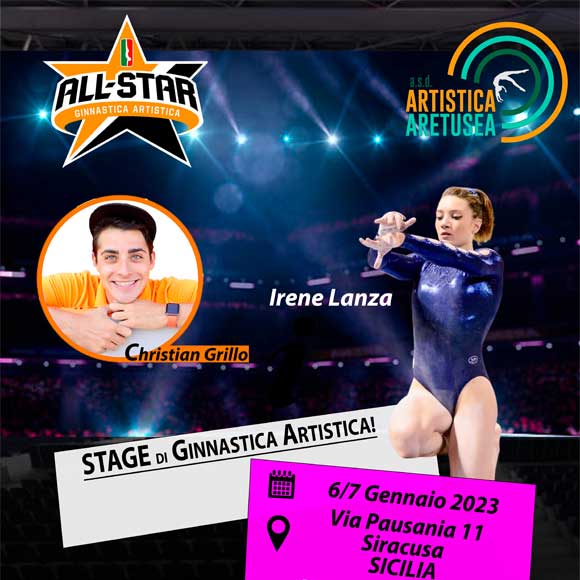 Stage di Ginnastica Artistica a Siracusa