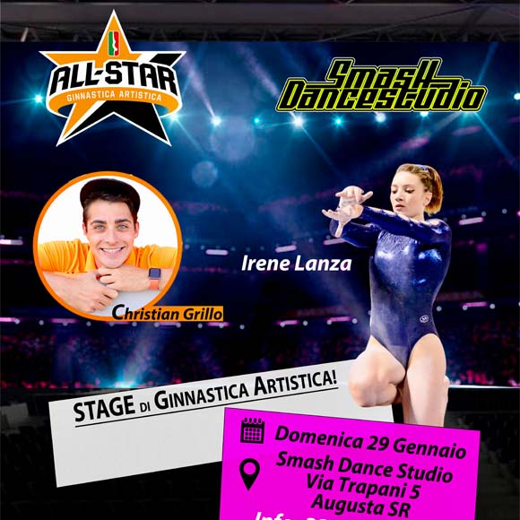 Stage di Ginnastica Artistica ad Augusta (SR)