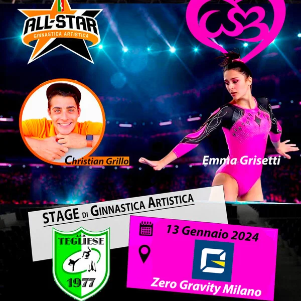 Stage di Ginnastica Artistica Zero Gravity Milano