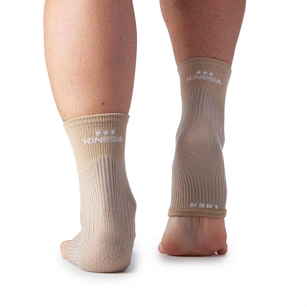 Kinesia KINETAPE Cavigliera ad alta compressione senza imbottiture Beige